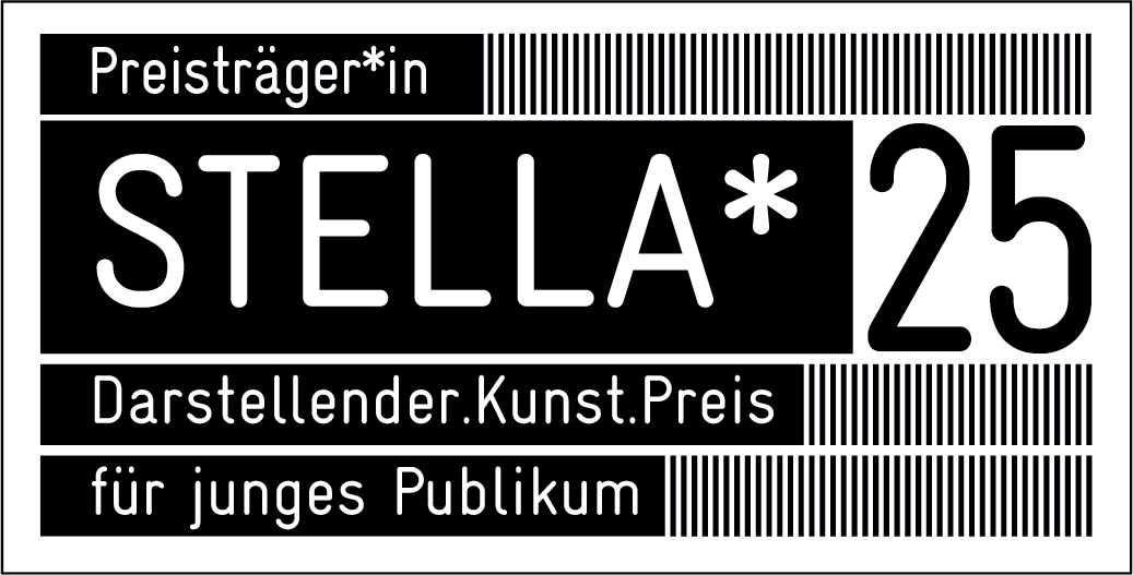 Nominiert für STELLA* 25 - Darstellender.Kunst.Preis für junges Publikum